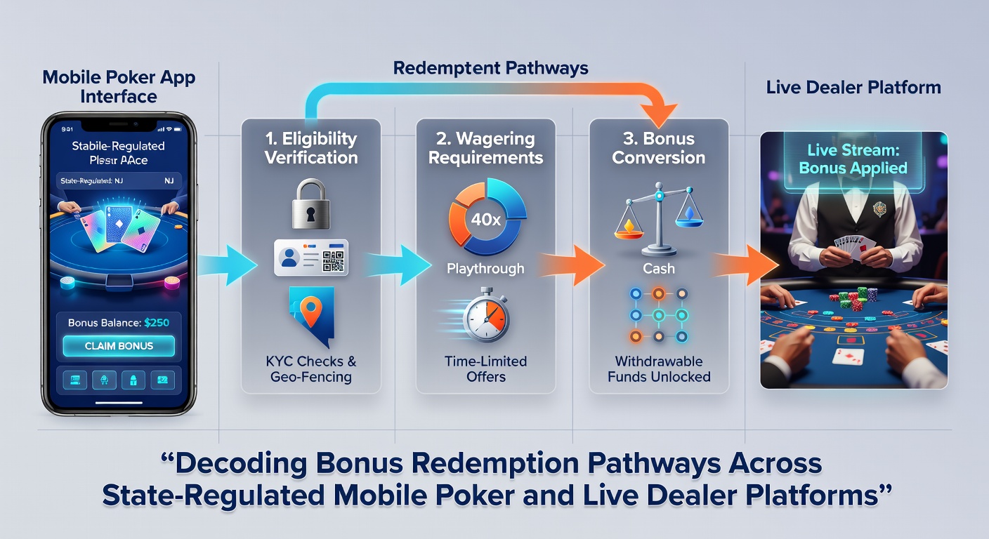 Live dealer table interface showing bonus progress and redemption options