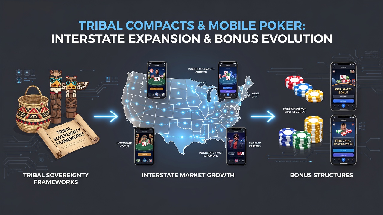 Tribal gaming compact negotiations impacting mobile poker platform architecture across state lines